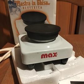 Fornellino elettrico piastra ghisa 300w moka caffe