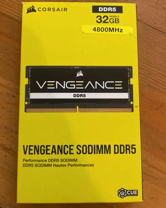 LAPTOP SODIMM DDR5 RAM 32GB CORSAIR VENGEANCE