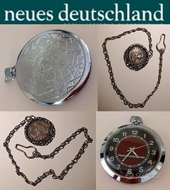 Orologio da Tasca Neues Deutschland con catena aus