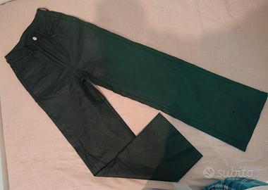 pantaloni in pelle donna