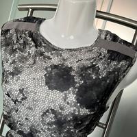 Abito donna tulle grigio tg 40 Loops