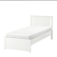 Letto singolo Ikea Songesand bianco