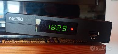 Decoder digitale terrestre HD. Marchio nexPRO