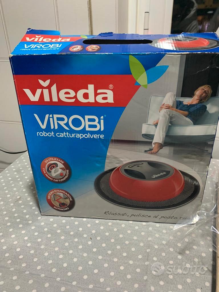 VILEDA VIROBI ROBOT CATTURAPOLVERE CON PANNO USA