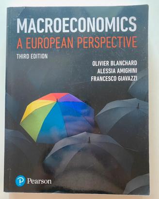 Libro di macroeconomia universitario