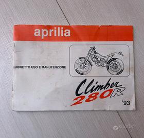 Libretto uso e manutenzione Aprilia Climber