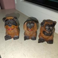 scimmiette non vedo non sento e non parlo 