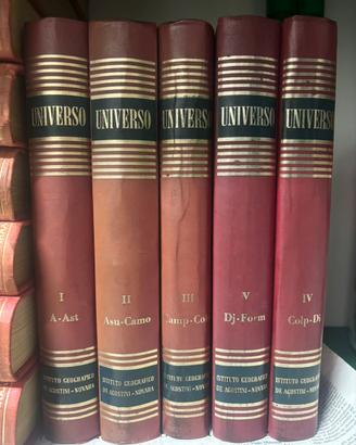 “Enciclopedia Universo" Ist Geogr De Agostini