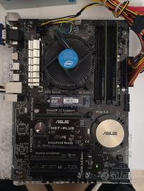 Scheda Madre 1150 COMPLETA ASUS H97-PLUS con CPU,