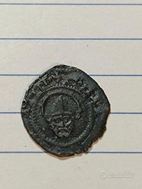 denaro medievale Milano 1447