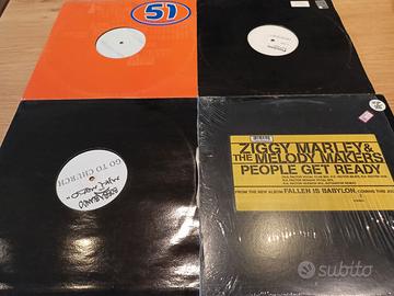 Lotto n. 4 vinili 12" House Vocal Funky 90s [L14]