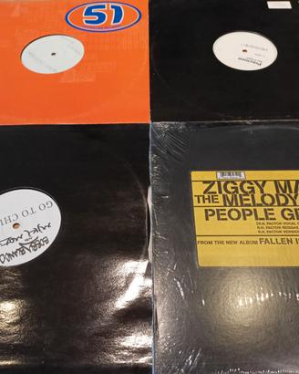 Lotto n. 4 vinili 12" House Vocal Funky 90s [L14]