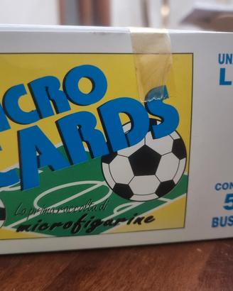 box top micro card  1989 calcio. nuovo 50 bustine
