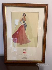 Manifesto Valentino mostra Roma 1991