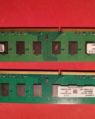 Lotto 9 banchi vecchie Ram (DDR3, DDR, SDRAM)