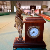 RARITA':OROLOGIOmensolaANSONIAc/SCULTURAantico'800