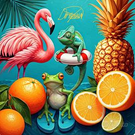 Quadro - Opera Arte Grafica - Prospettive estive