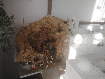 Presepe artigianale 220x120cm