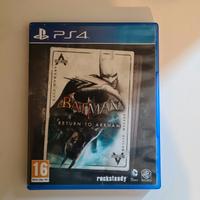 Batman return to arkham PS4/PS5