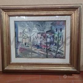 QUADRO OLIO FIRMA ANNI 50 40 X 30