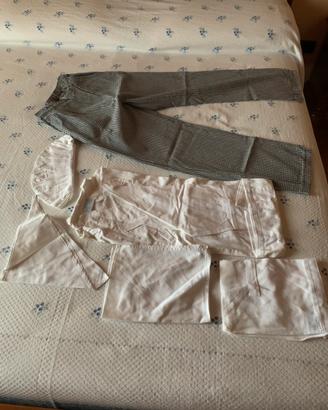 Abbigliamento completo per cuoco/pizzaiolo