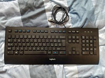 Logitech Tastiera K280e nera USB. ITA