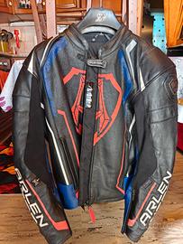 giacca moto in pelle arlen ness taglia 58