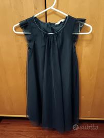 vestito elegante h&m blu notte taglia 128