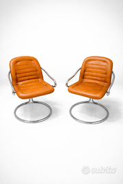 2 Sedie Vintage anni ’70 – Design Gastone Rinaldi