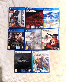 videogame PS4 e ps5