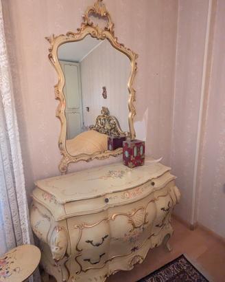 camera da letto stile barocco veneziano 