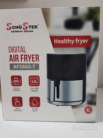 friggitrice ad aria 5,5 litri 8 programmi €45