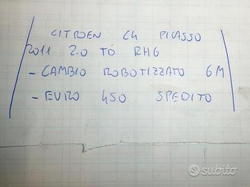 Cambio robotizzato citroen c4 picasso 2011 2.0 td