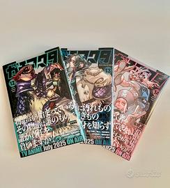 Set Sealed Manga Gachiakuta #12-14 con Obi Jap