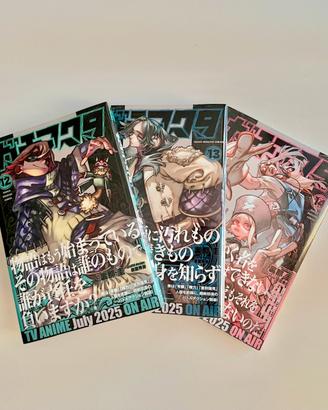 Set Sealed Manga Gachiakuta #12-14 con Obi Jap