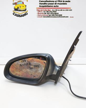 SPECCHIETTO RETROVISORE SINISTRO OPEL ASTRA 5 FILI