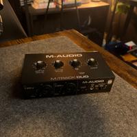 Interfaccia audio M-AUDIO M-Track Duo USB