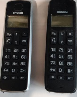 Coppia telefoni Brondi wireless