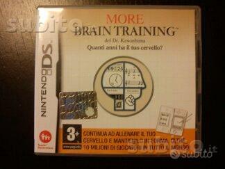 X nintendo ds more brain training