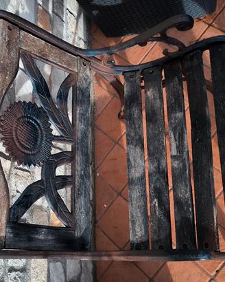 panchine per giardino