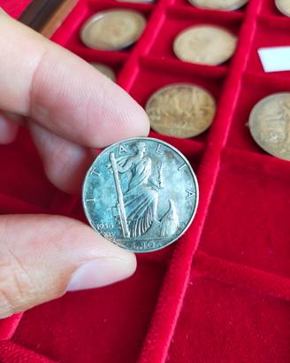 10 Lire 1936 Vittorio Emanuele III 