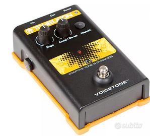 TC Helicon VoiceTone T1 - Pedale Effetti Vocali 