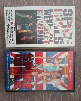 VHS Spice Girls film + Live Wembley Stadium