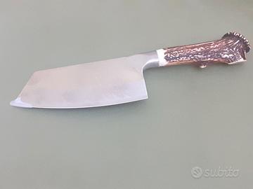 Coltello da Cucina Artigianale – Stile Mannaia