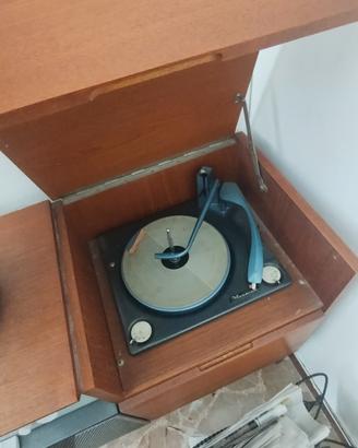 radio giradischi Braun anni 50