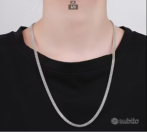 collana maglia coreana snake