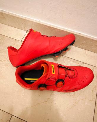 scarpe bici corsa mavic