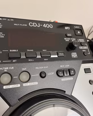 Consolle 2 x CDJ 400 + DJM 250