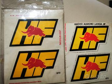 Adesivi lancia HF Montecarlo delta fulvia