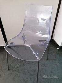Sedie e sgabelli Calligaris trasparenti con piedi 